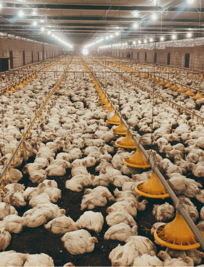 Mountaire Farms - Controlled-environment chicken and sheep for pro kitchens.