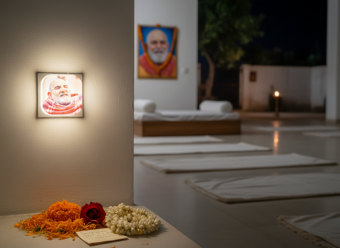 Neem Karoli Baba LED Night Lamp