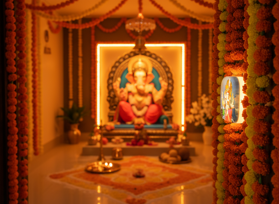 Ganesh Ji LED Night Lamp