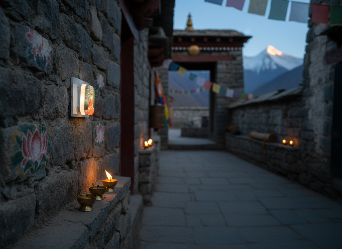 Gautam Buddha LED Night Lamp