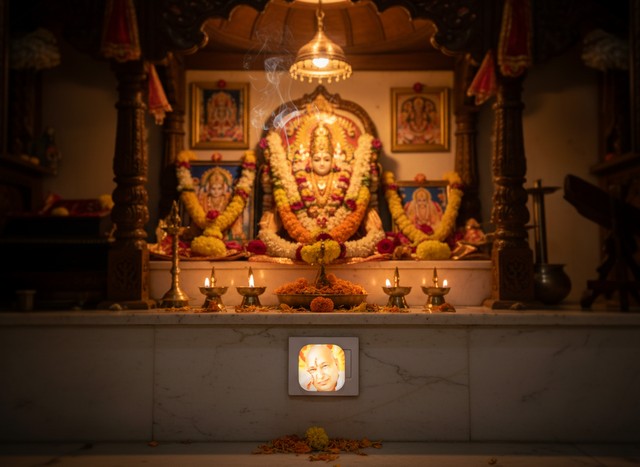 Guru Nanak Ji Devotional LED Night Lamp