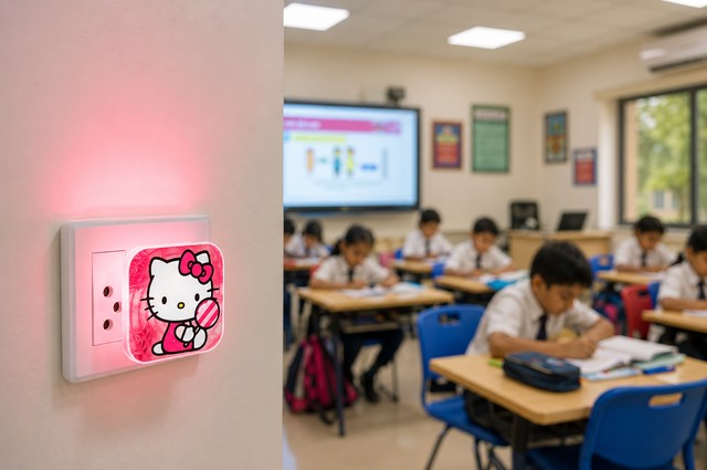 Hello Kitty LED Night Lamp