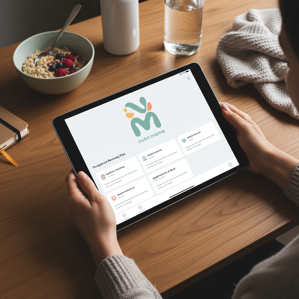 Nutri Mama - Postpartum health that fits real Indian life.